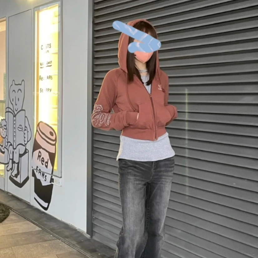 阿迪达斯~三叶草运动外套正品连帽百搭防风舒适休闲套头衫HF6768