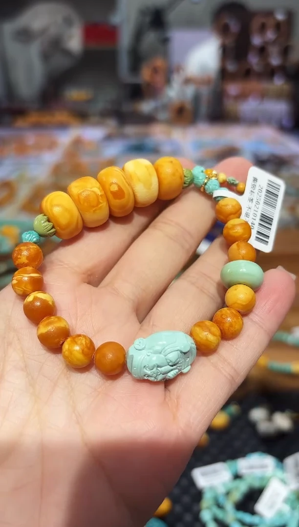 【闪购商品】琥珀手链未镶嵌手串