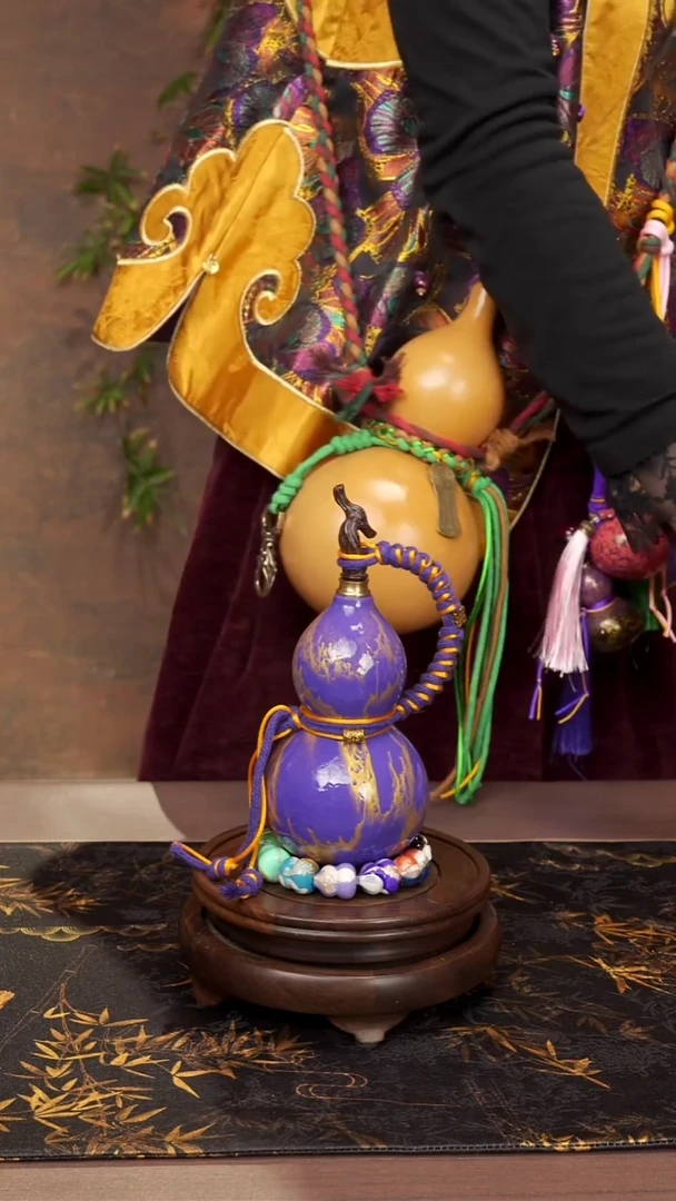 164 --高端工艺大漆酒葫芦--98