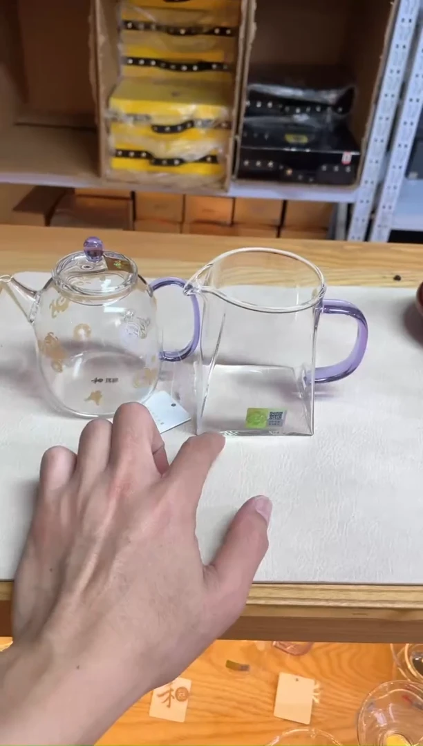 禾器/瑞币纹-宴臣壶/浅紫+瀚然浅紫