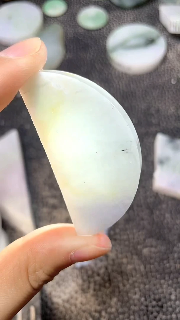 裸石翡翠天然A货翡翠板料