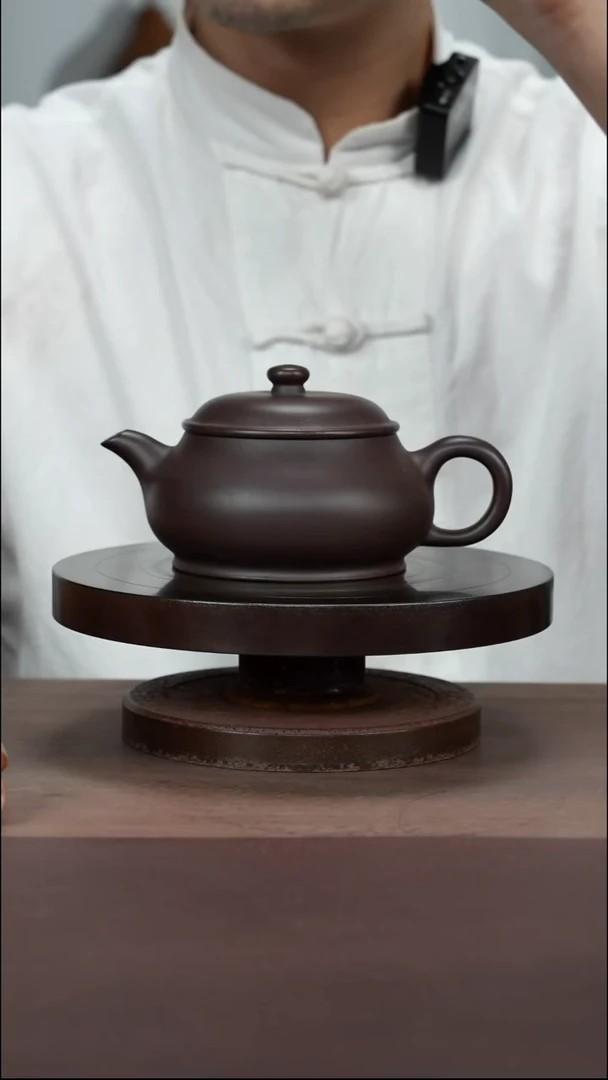 茶壶紫砂紫泥高明炉