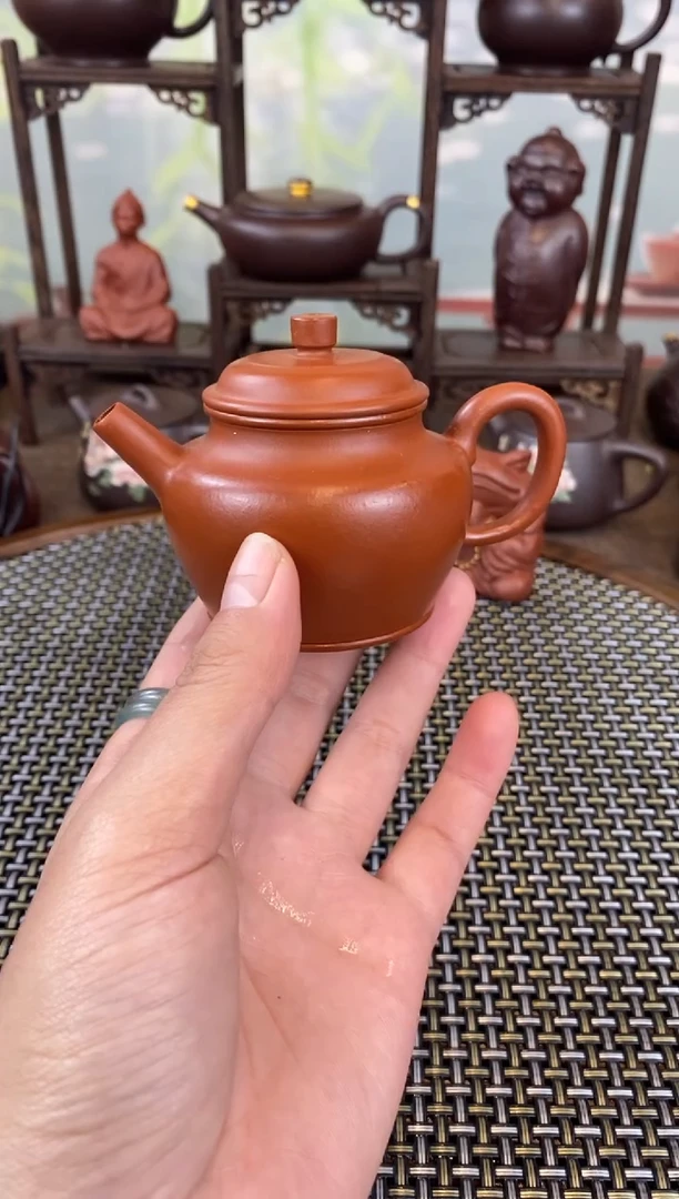 茶壶紫砂朱泥小品德钟