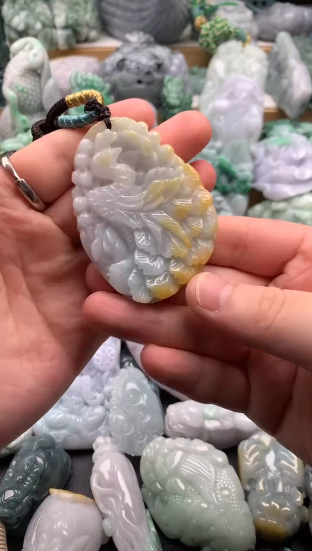 吊坠(不含链)未镶嵌翡翠1