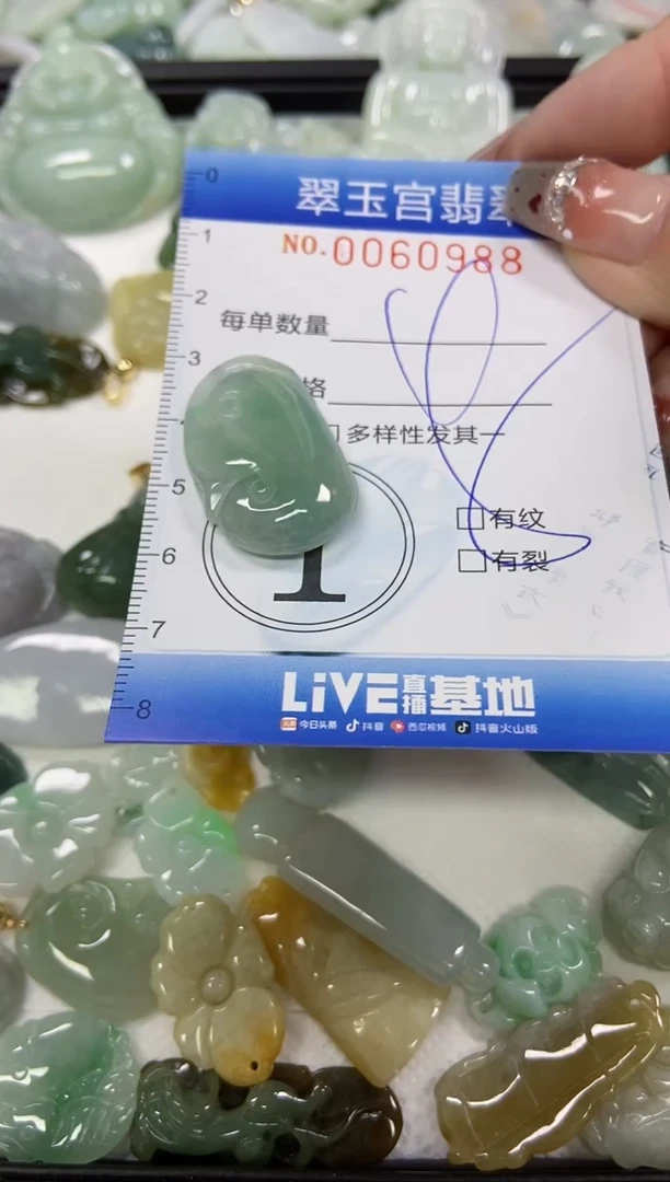 【闪购商品】翡翠颈饰未镶嵌闪购商品0060988