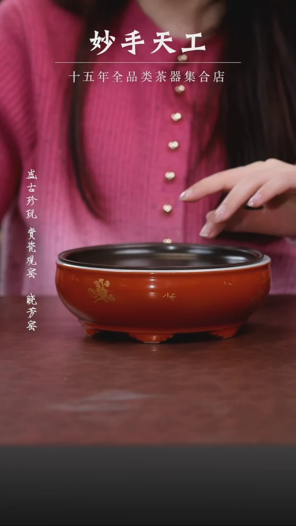 【闪购商品】无落珊瑚红花卉建水