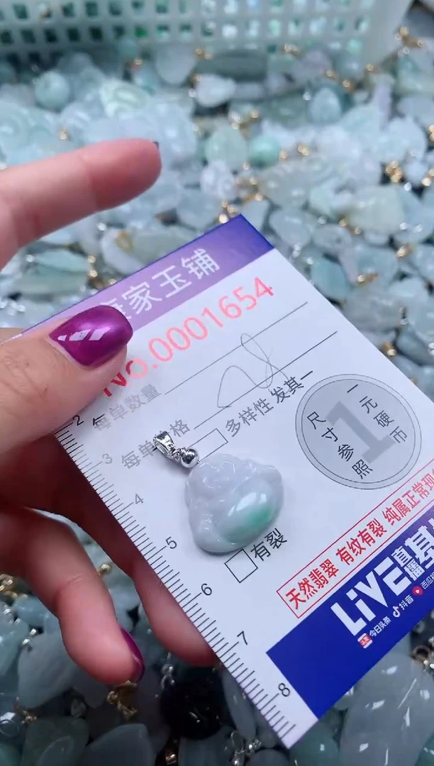 颈饰未镶嵌翡翠1654