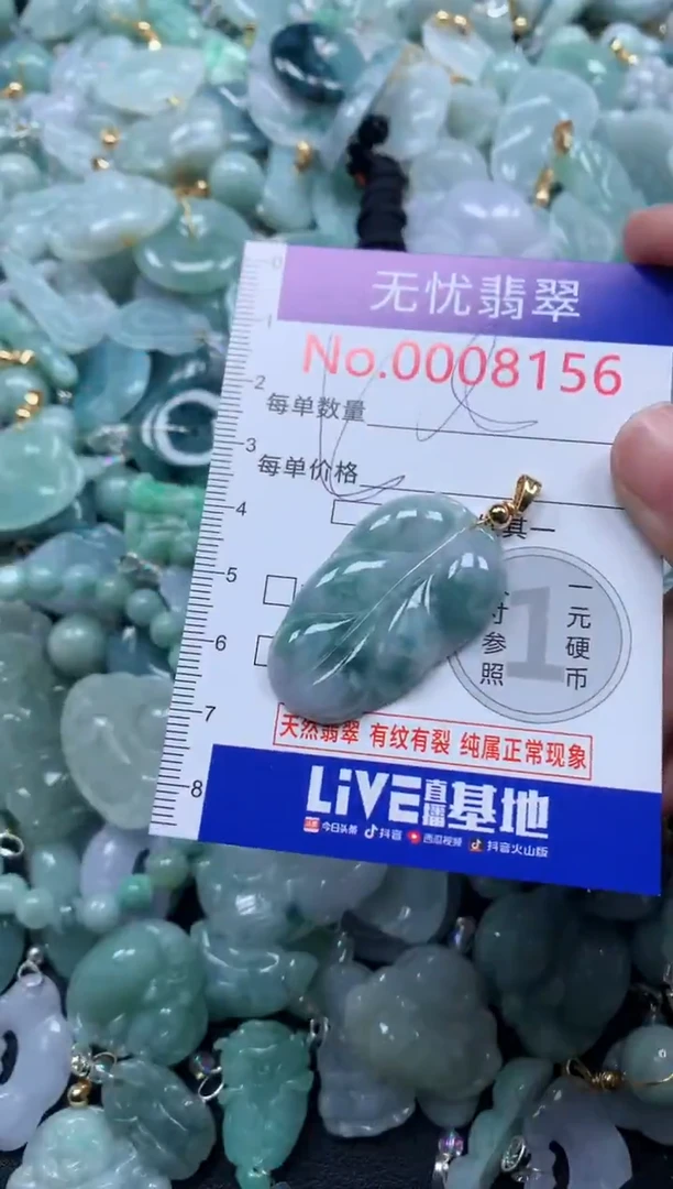 颈饰未镶嵌翡翠8156