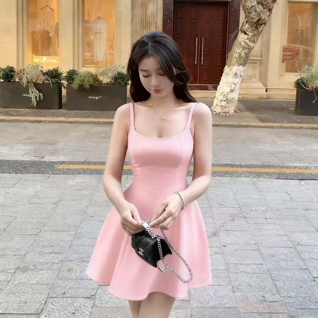 500-599长短裙无领连衣裙气质V领礼服时尚公主风露背常规不褪色