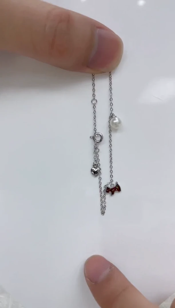 【闪购商品】海水珍珠手链银S925镶嵌海水珍珠手链