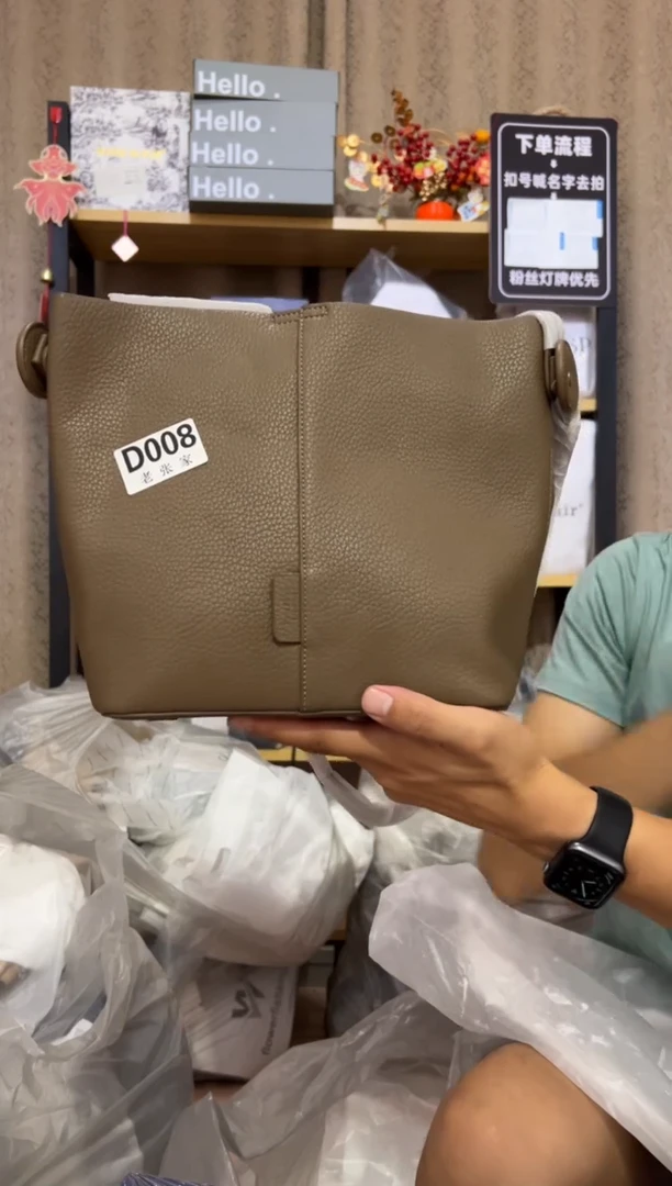 小牛剖层皮革老张家女包008