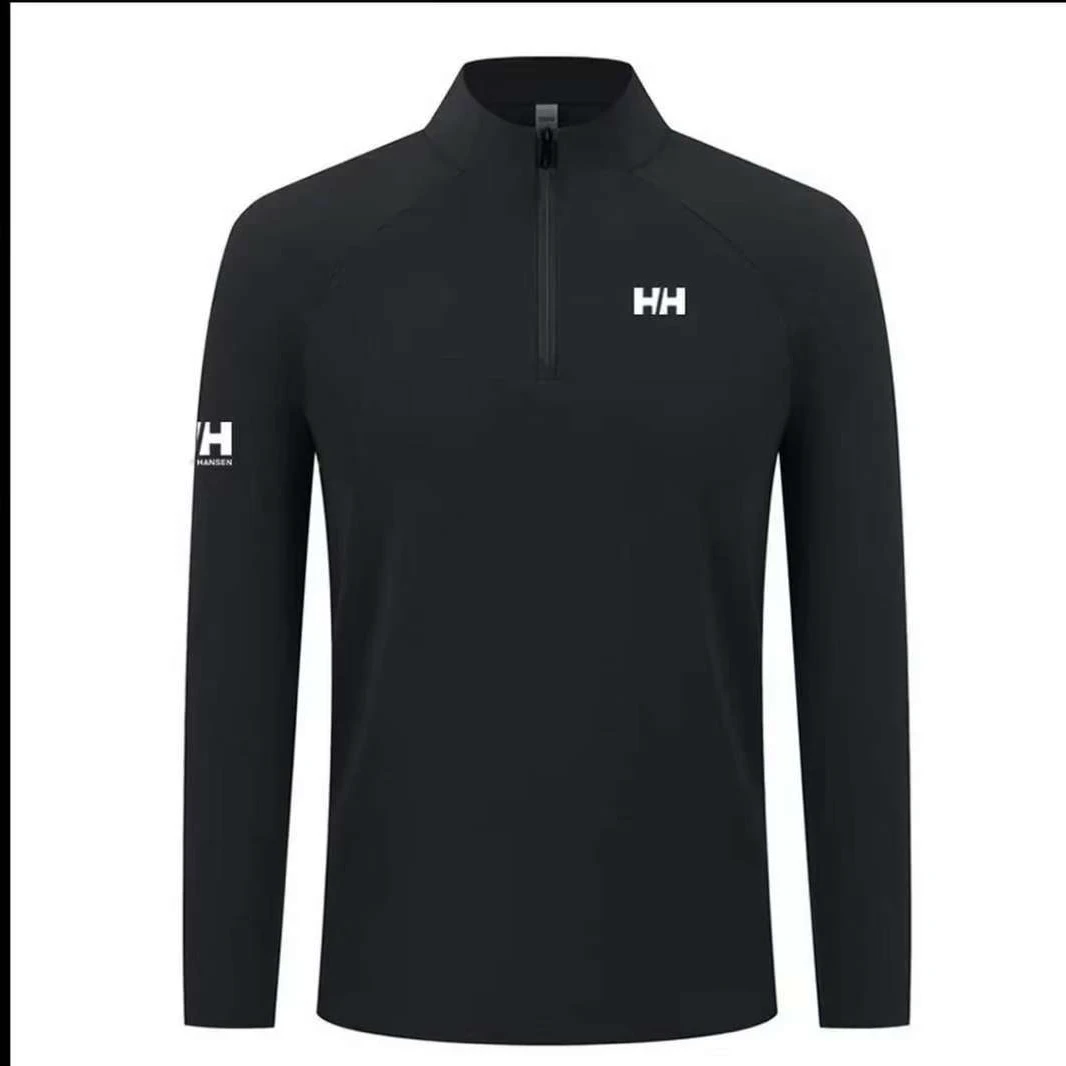 奥莱撤柜25年【HH半拉链加绒】 新款秋冬时尚百搭长袖上衣高级