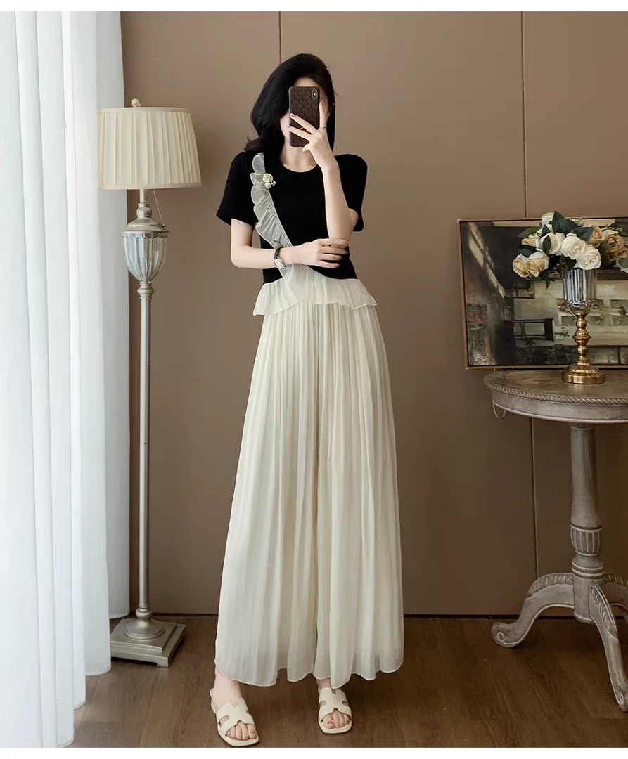 2025新款女装套装修身显瘦针织