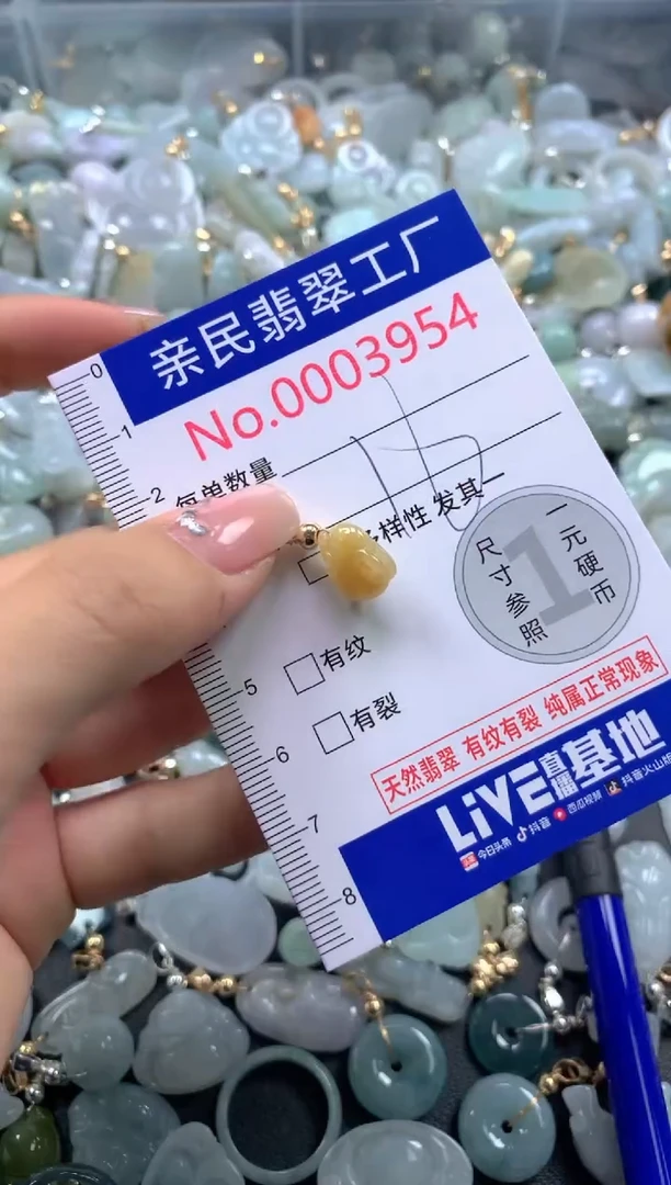 颈饰未镶嵌翡翠3954