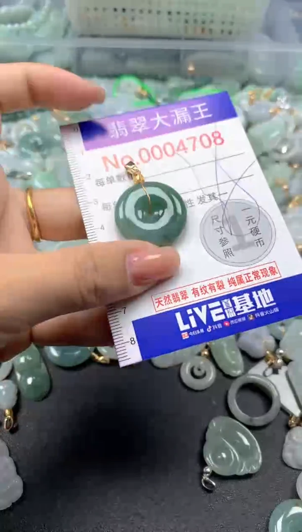 颈饰未镶嵌翡翠4708
