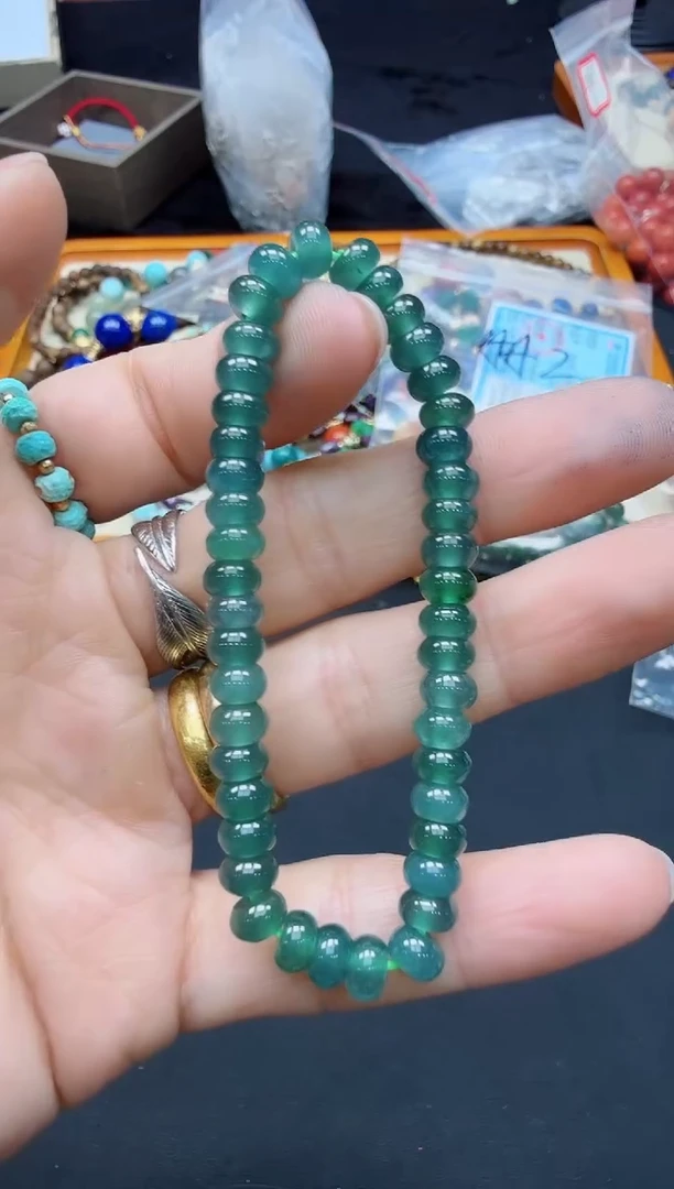 翡翠未镶嵌颈饰AA3-