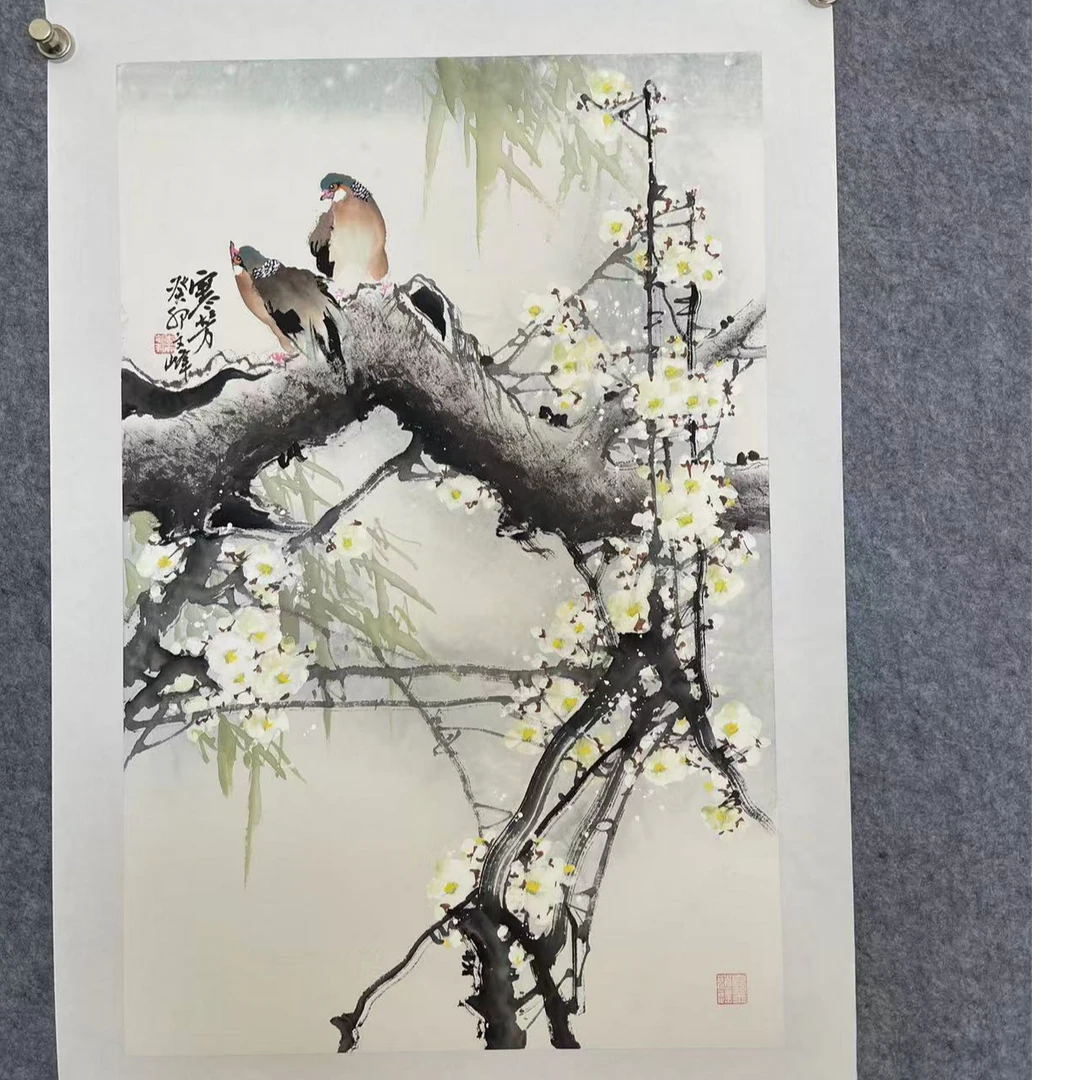 四尺三开-寒芳-李老师作品