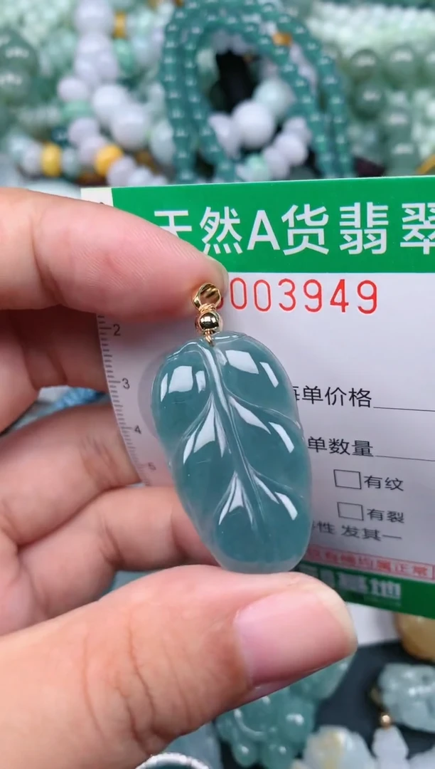 翡翠未镶嵌颈饰.0003949