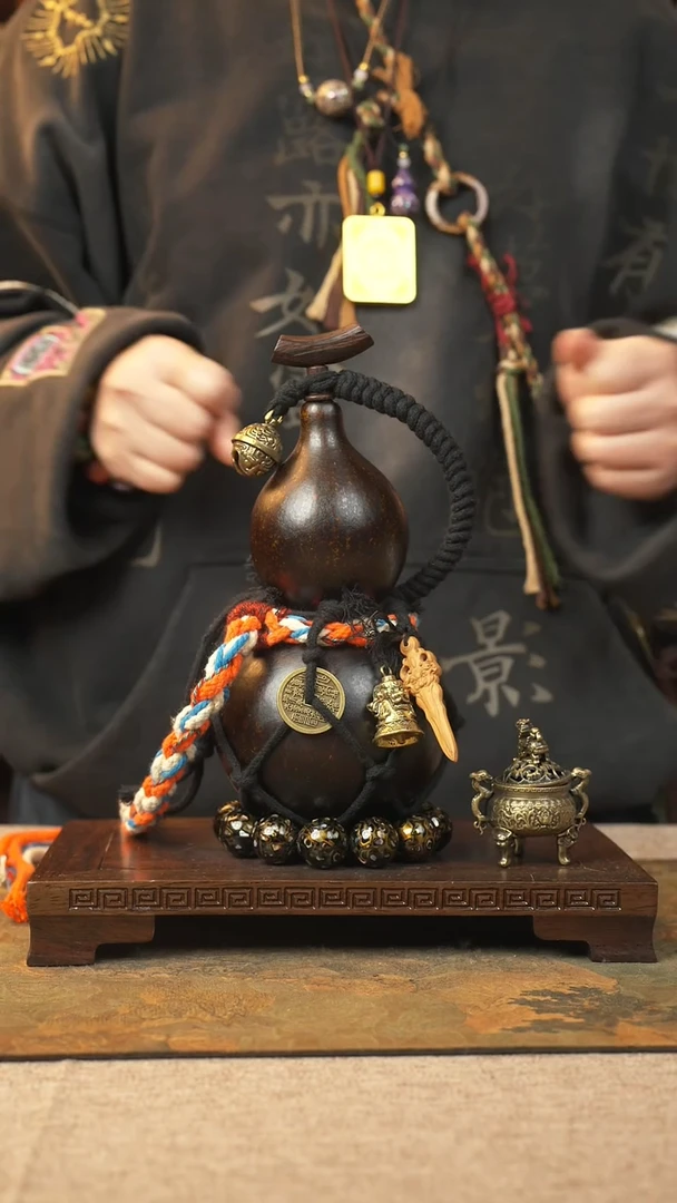 【闪购商品】147大漆葫芦一物一拍记葫堂出品