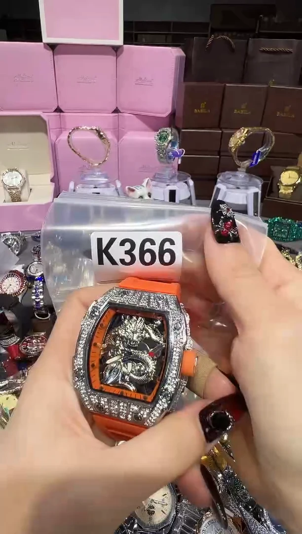 石英机芯不锈钢不锈钢直播定闪专用