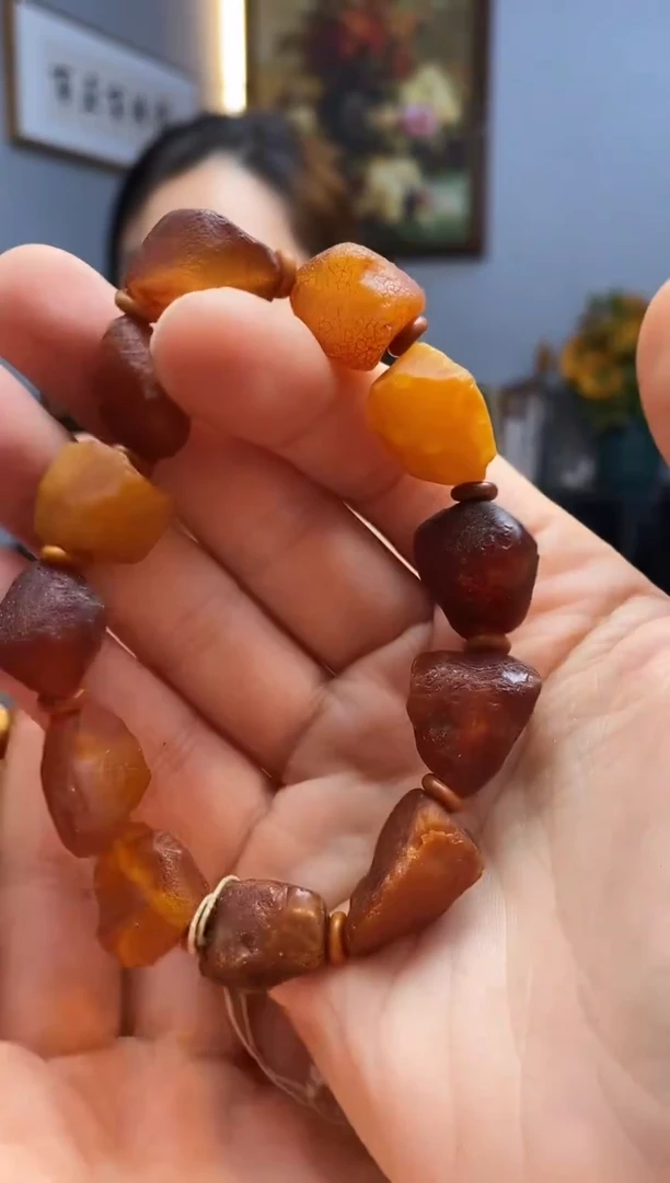 手串琥珀未镶嵌手串