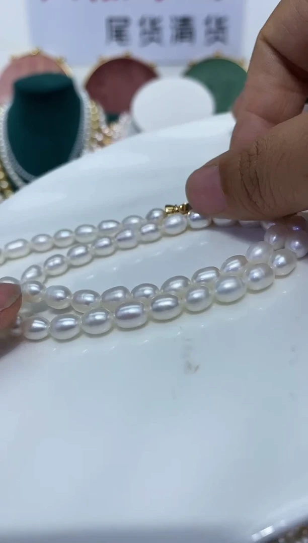 淡水珍珠未镶嵌项链珍珠项链