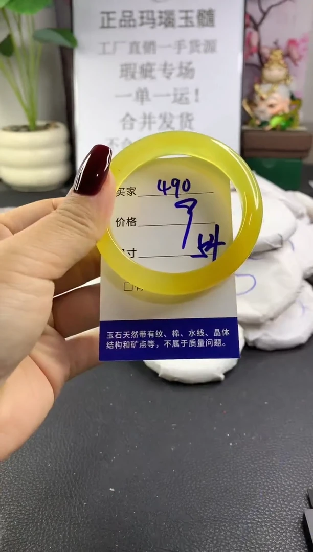 手镯玛瑙/玉髓未镶嵌490