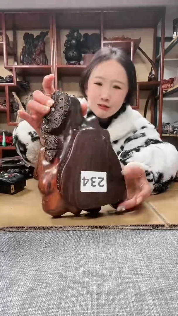 【闪购商品】贡木 红木底座工艺品收藏