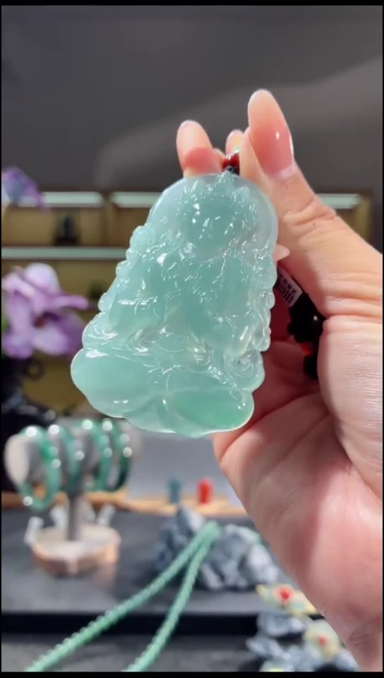 吊坠(不含链)未镶嵌翡翠度母