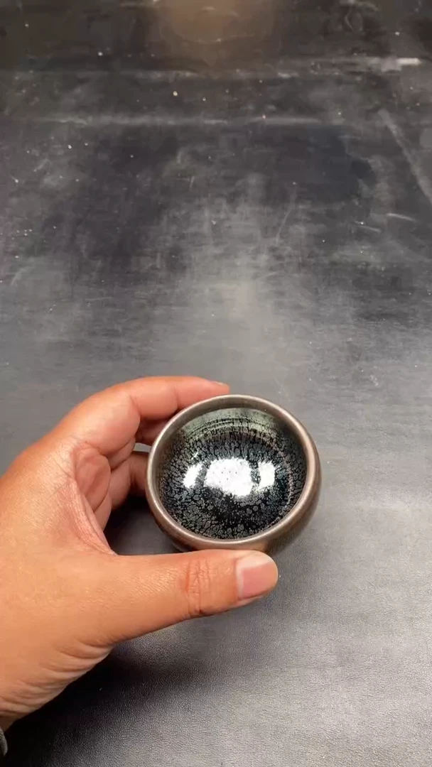 茶盏银油滴小禅定-精美主人杯