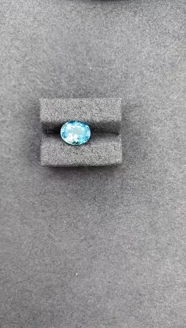 【闪购商品】海蓝宝石裸石未镶嵌3.4ct海蓝宝石
