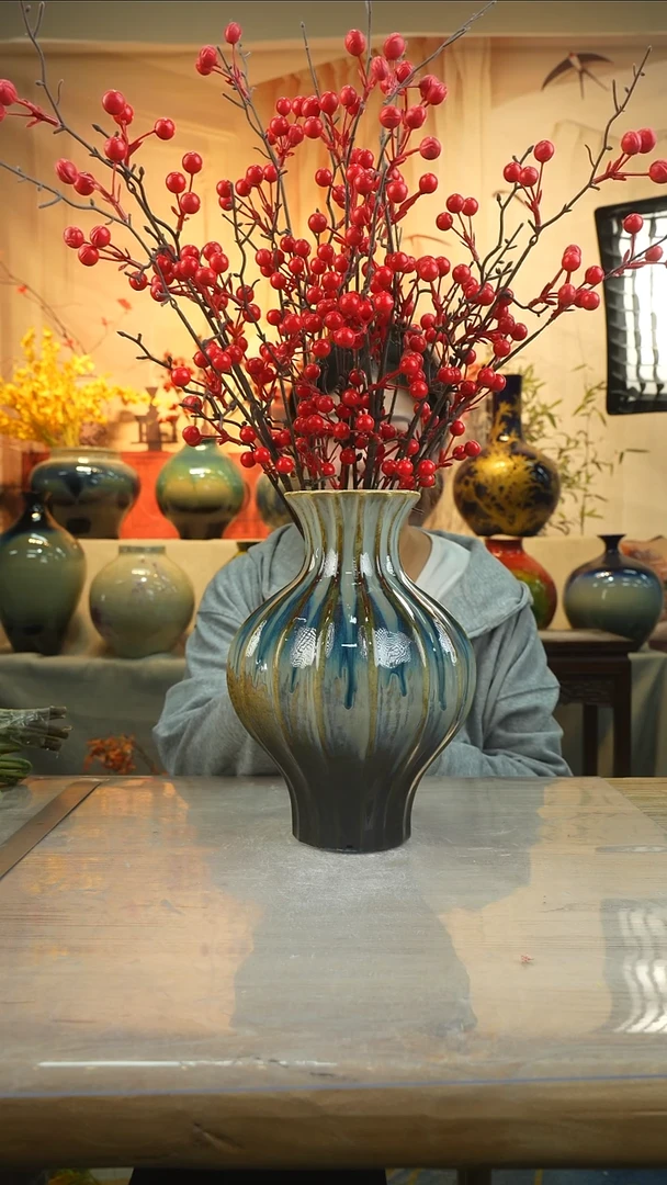 高29口10高温陶瓷花瓶