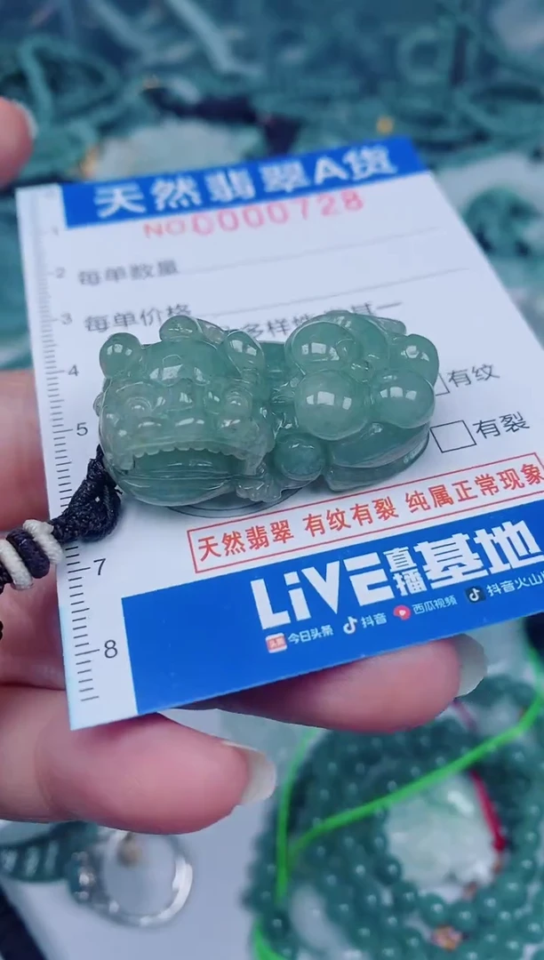 颈饰未镶嵌翡翠00000728