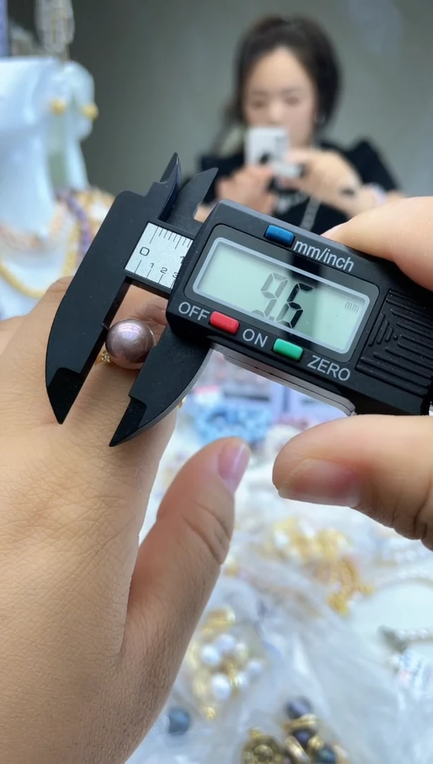紫色戒指   9mm