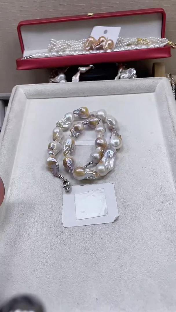 未镶嵌项链淡水珍珠【纯恬饰品】