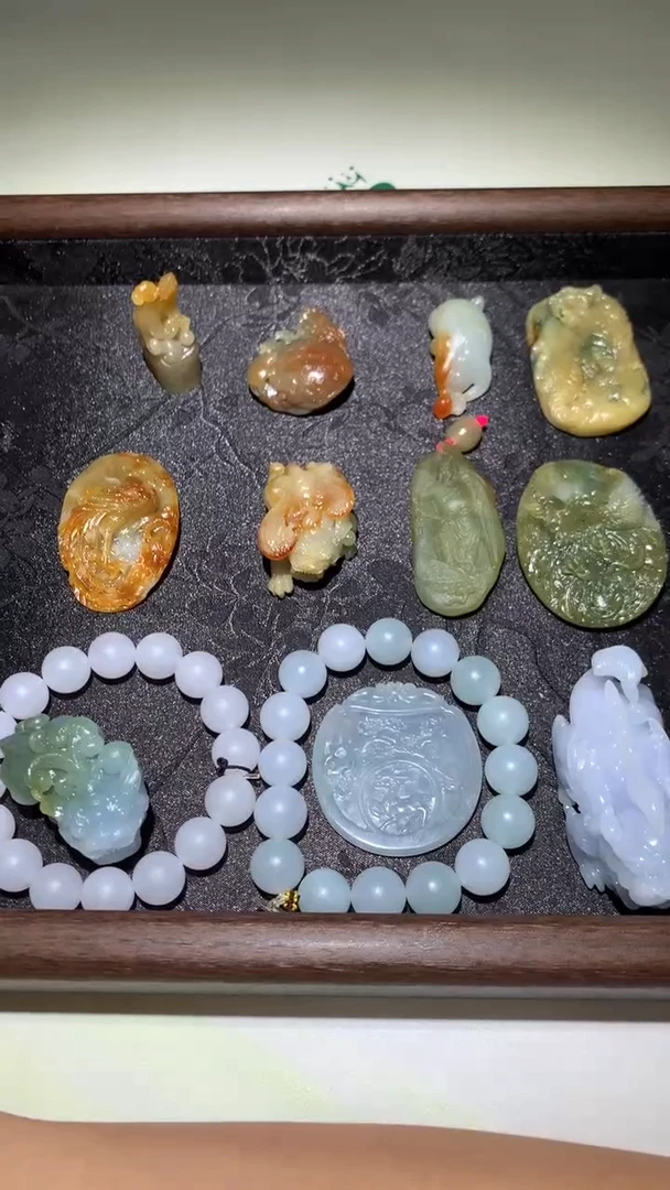 未镶嵌定制翡翠凉****~-毛货不退不换-