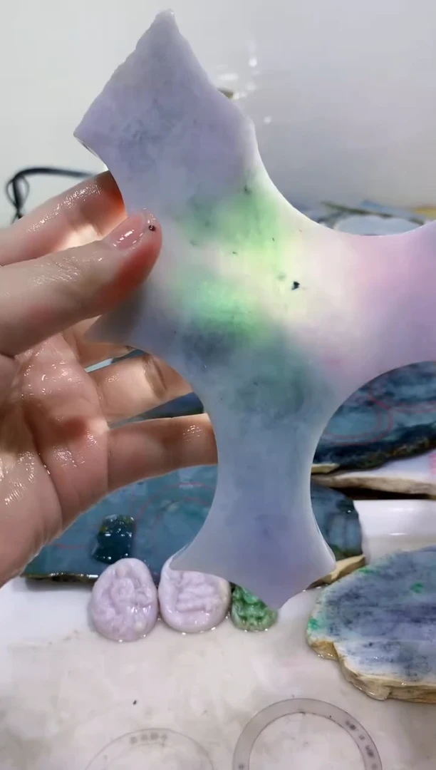 裸石翡翠0蒙0翡翠珠宝691