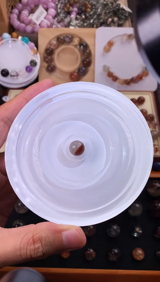 水晶手链未镶嵌优*静天然水晶单珠