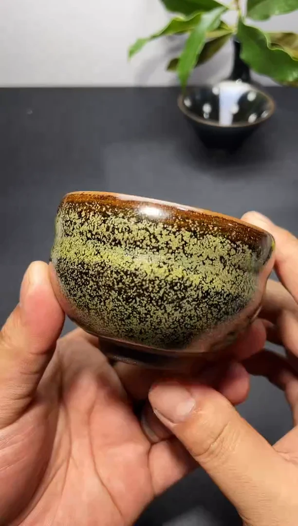 茶盏79 叶紫建盏