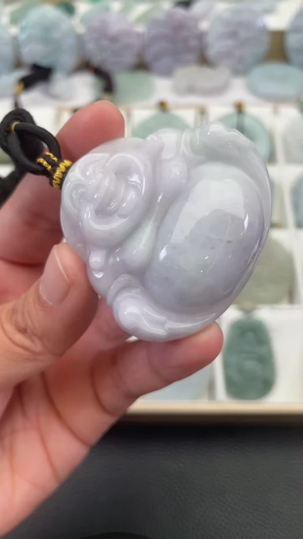 颈饰未镶嵌翡翠天然缅甸翡翠A货232