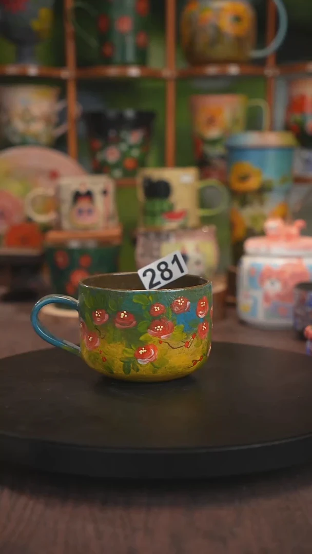 景德镇釉下彩手绘281