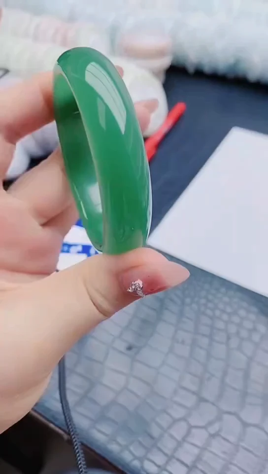 石英质玉手镯未镶嵌w16+53-54