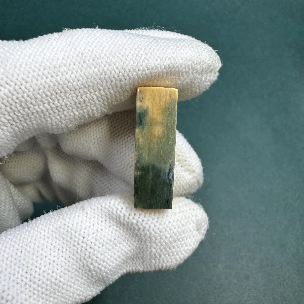 ST1176天然猛犸猛犸牙一字三通支持鉴定假一罚四