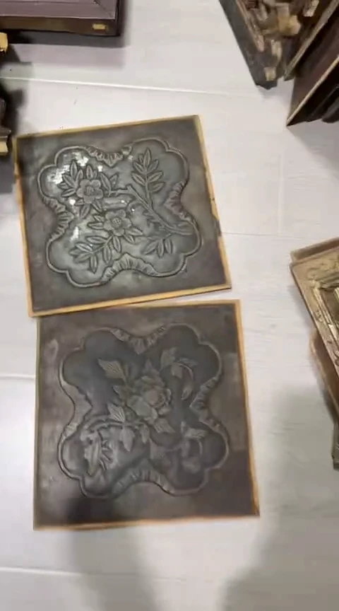 【闪购商品】香榧木一对孤品木雕40