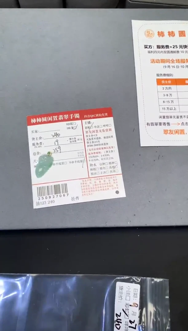颈饰18K金镶嵌翡翠姐姐250927067