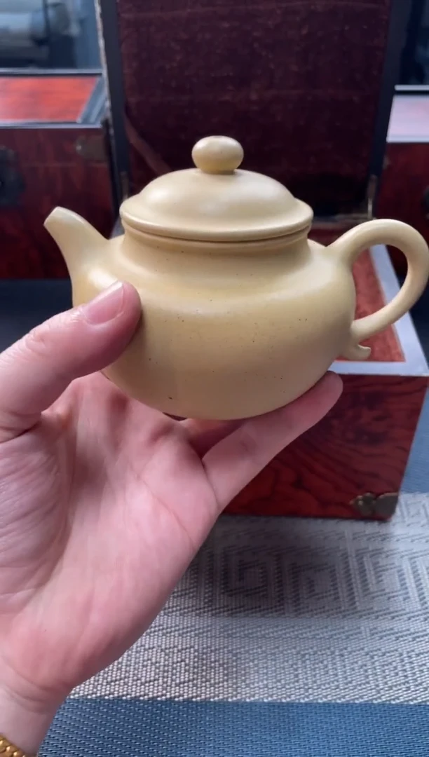 茶壶紫砂127 宜兴原矿紫砂