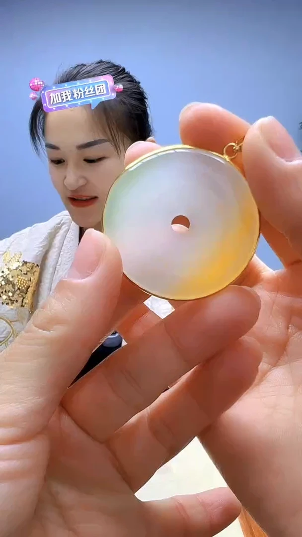 无非金属高货diy劲饰平安扣吊坠