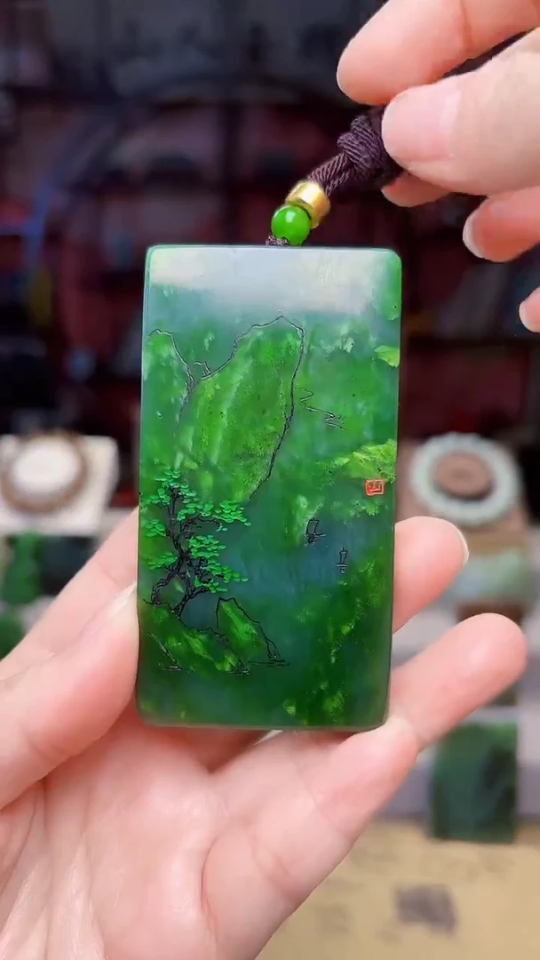 未镶嵌和田玉挂件245