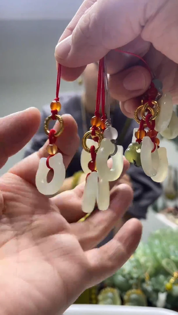 未镶嵌岫玉颈饰多样性发货 拍一发一