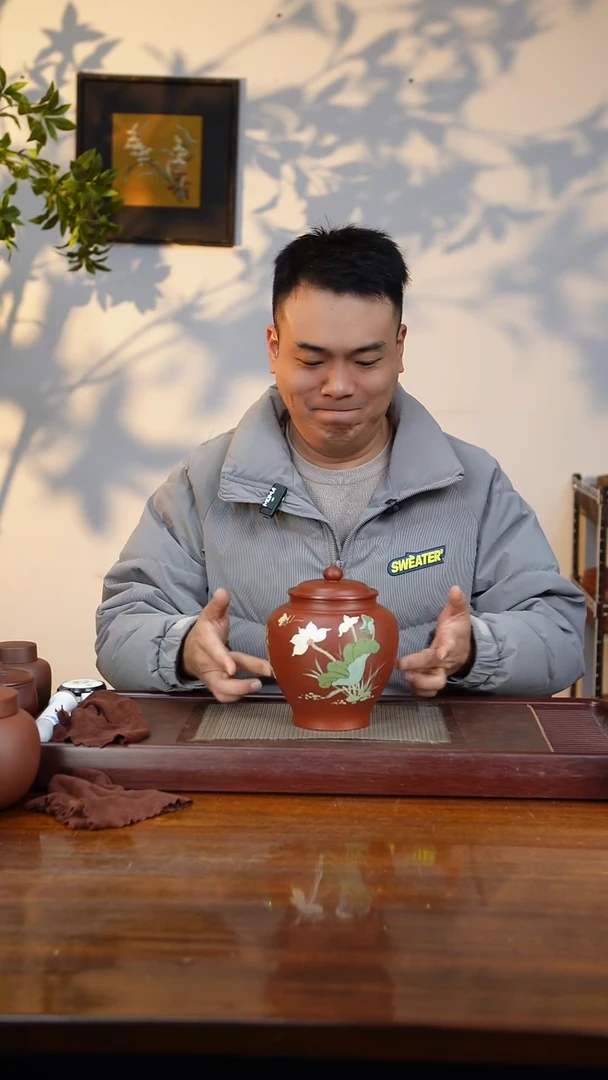 宜兴原矿紫砂茶叶罐